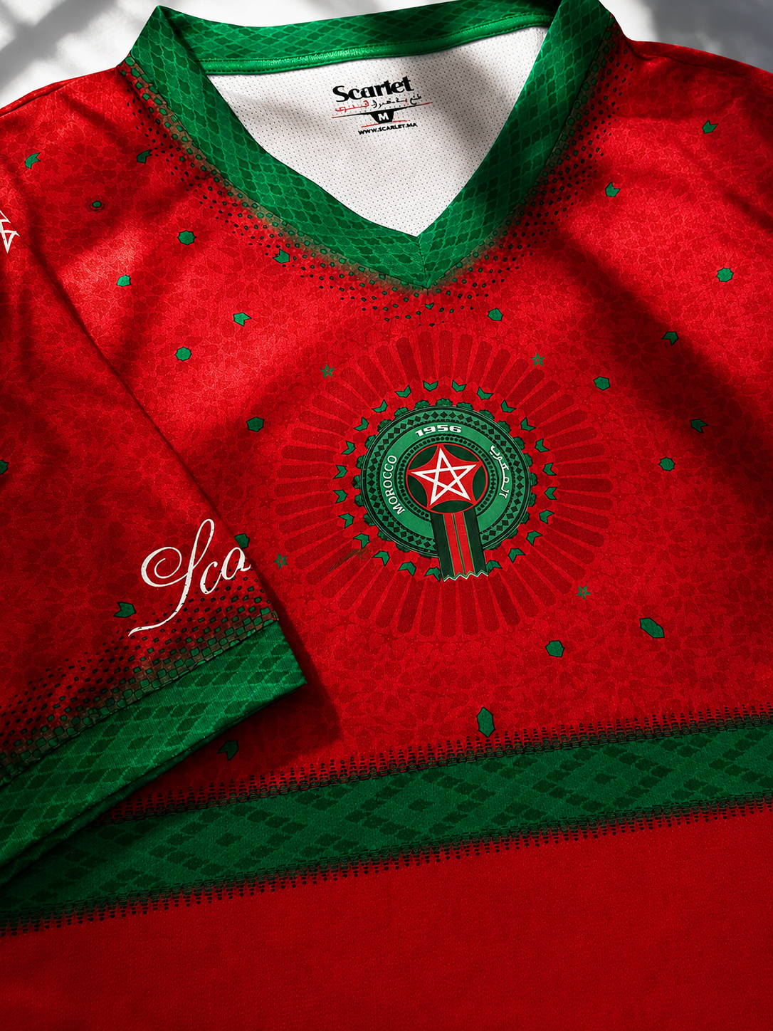 Red Mosaic - Morocco Jersey (2026WC Edition)