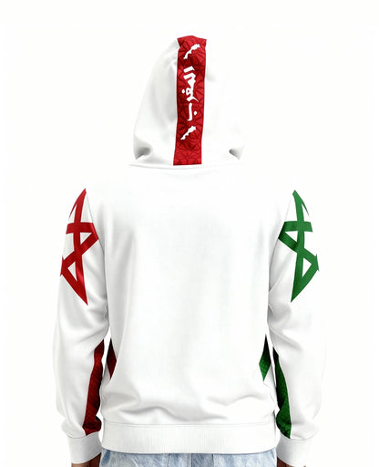 Morocco Hoodie - Scarlet