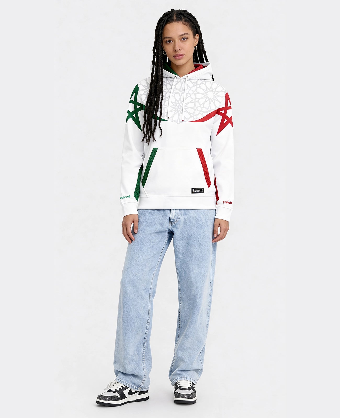 Morocco Hoodie - Scarlet