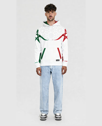 Morocco Hoodie - Scarlet