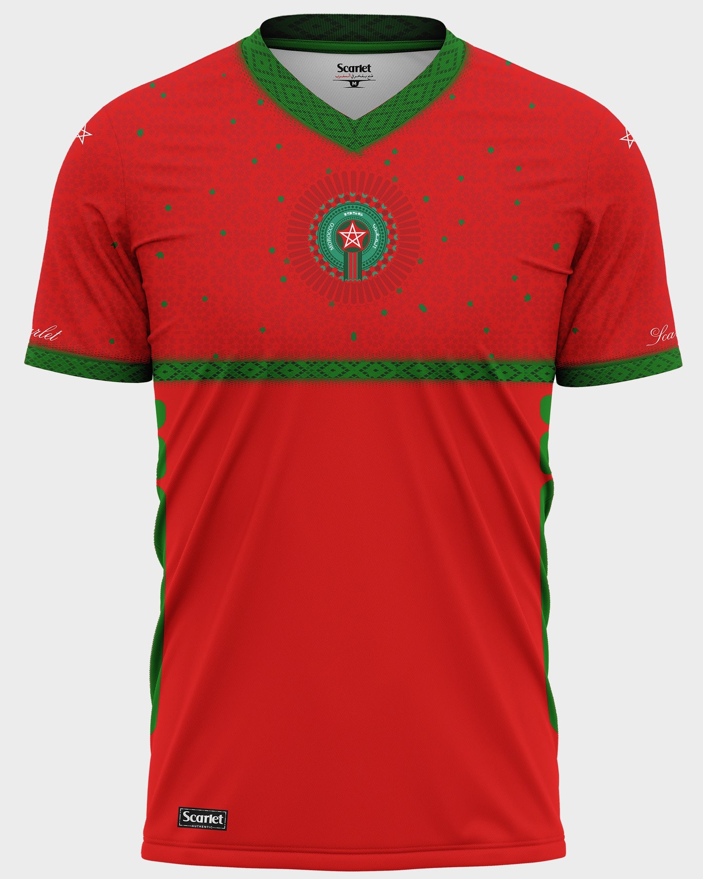 Red Mosaic - Morocco Jersey (2026WC Edition)