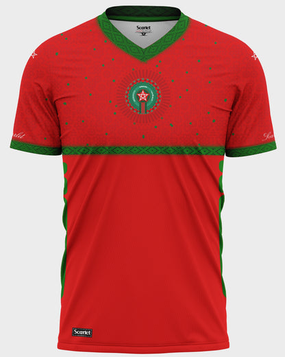 Red Mosaic - Morocco Jersey (2026WC Edition)