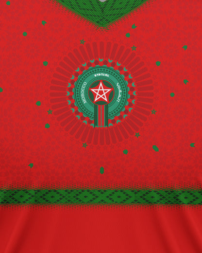 Red Mosaic - Morocco Jersey (2026WC Edition)