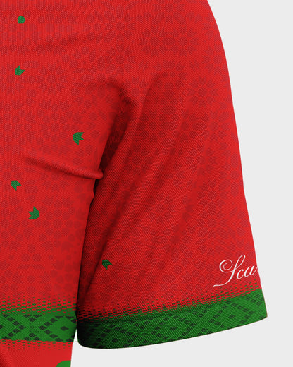 Red Mosaic - Morocco Jersey (2026WC Edition)