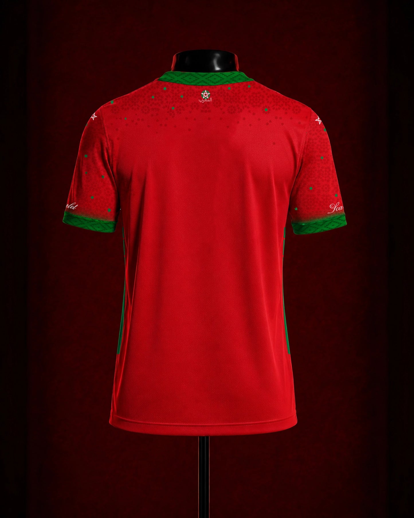 Red Mosaic - Morocco Jersey (2026WC Edition)